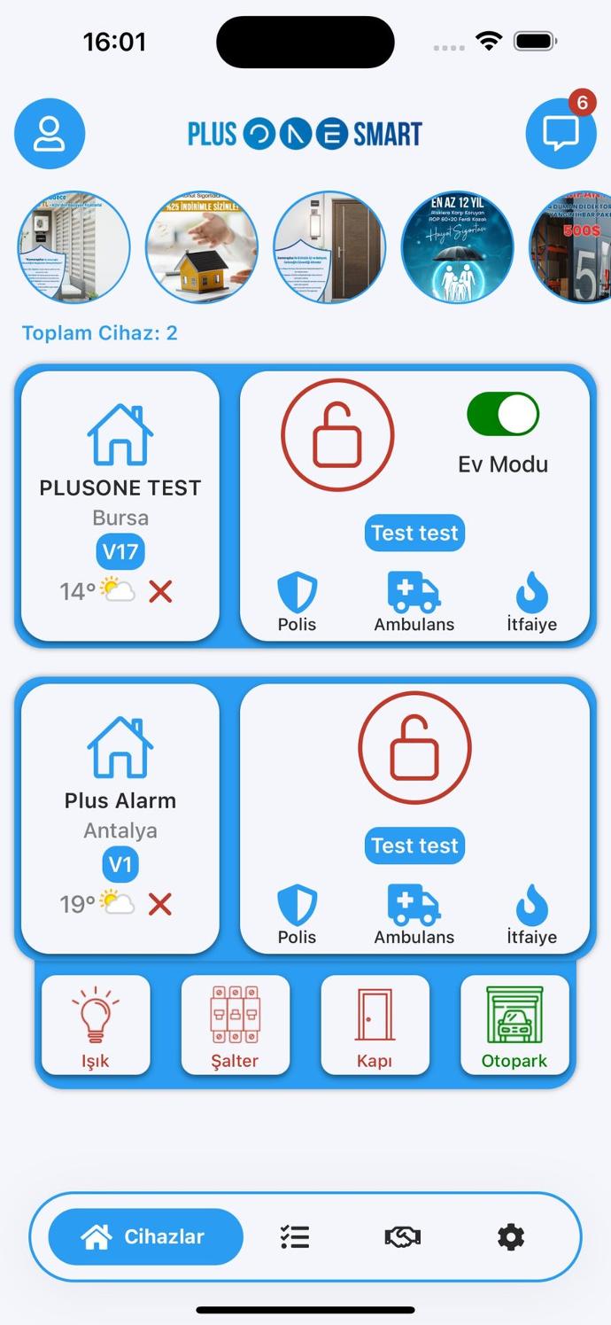plusonesmart mobil uygulama